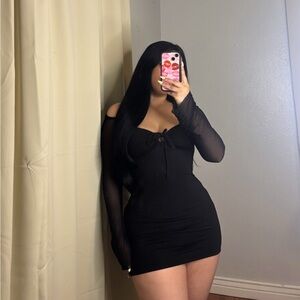 Black Mini Dress